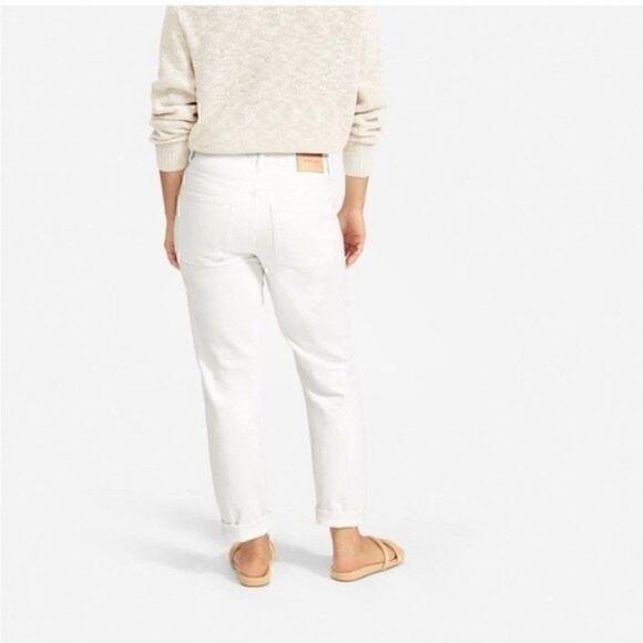 NEW Everlane The Summer Jean White Size 31 Regular - Picture 4 of 6